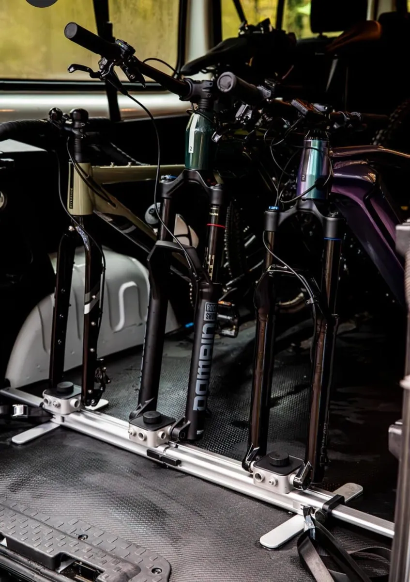 Inside car bike carrier - Image 1