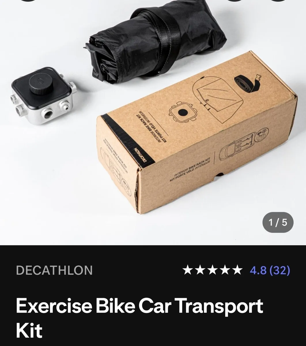 Inside car bike carrier - Image 3