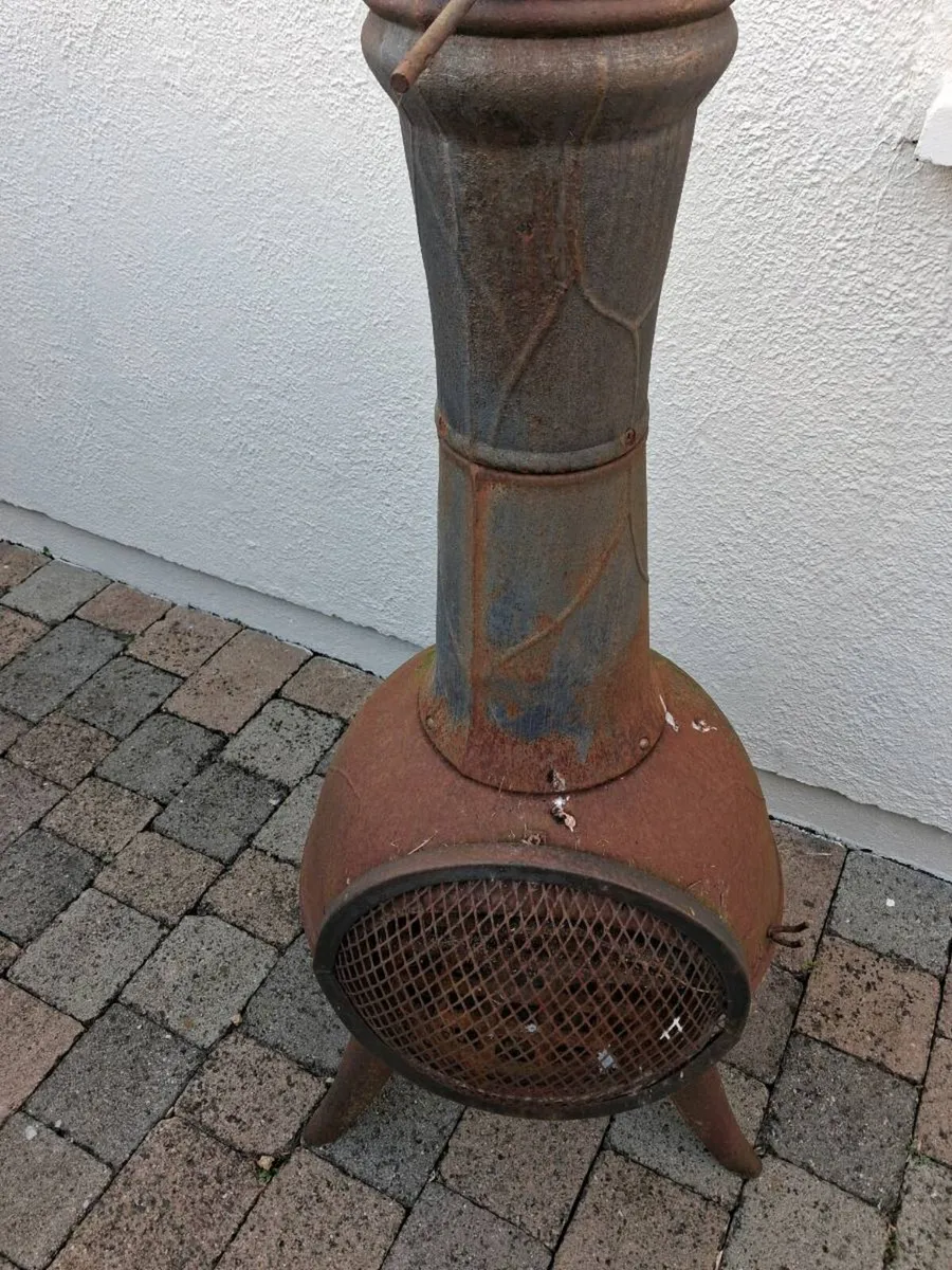 Two garden wood burning stove - Image 1