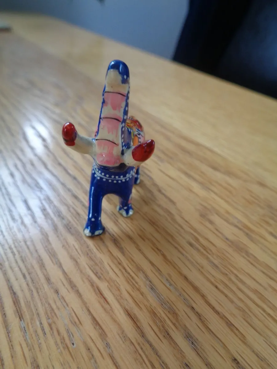 Hand Painted Elephant for Sale - Image 2