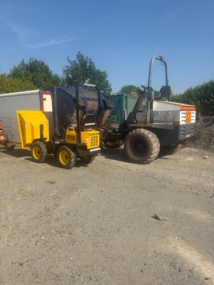 Terex pt 9000  Dumber Volvo ed 750 high tip dumper - Image 1