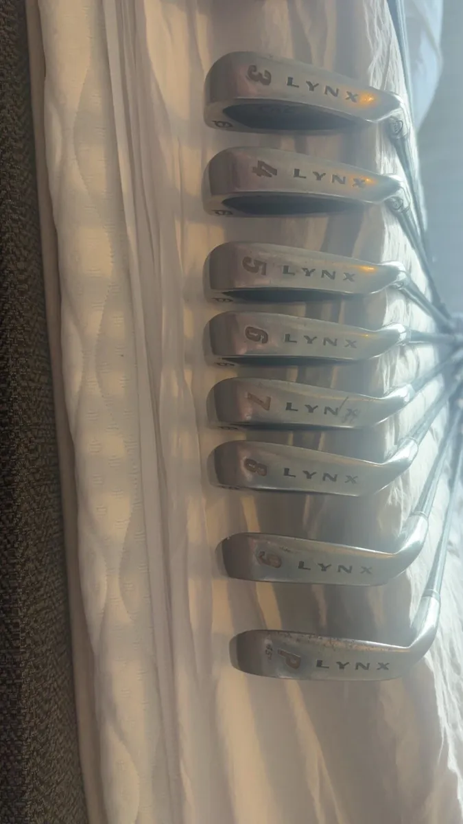 Lynx Golf irons 3-PW