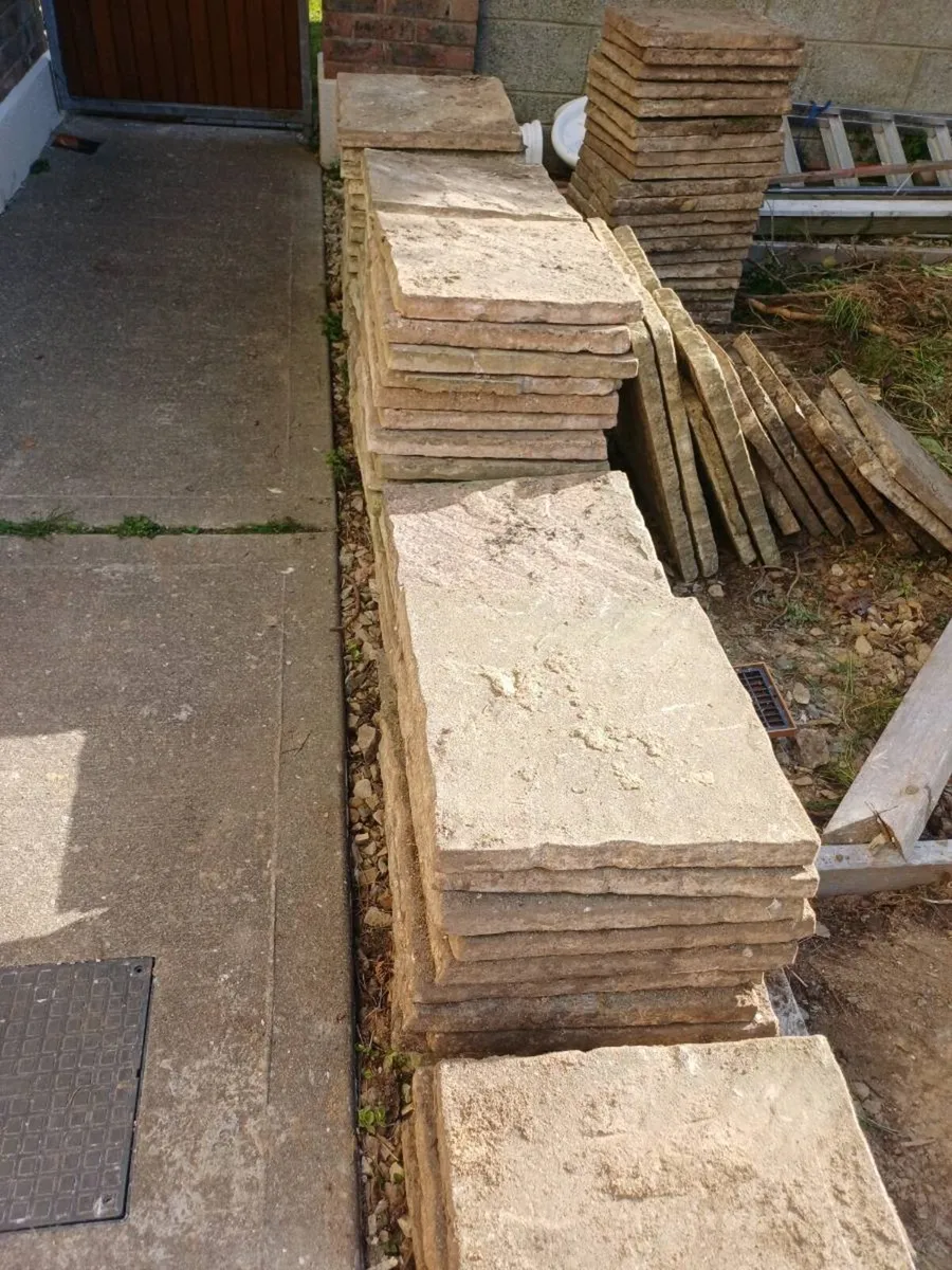 Patio slabs