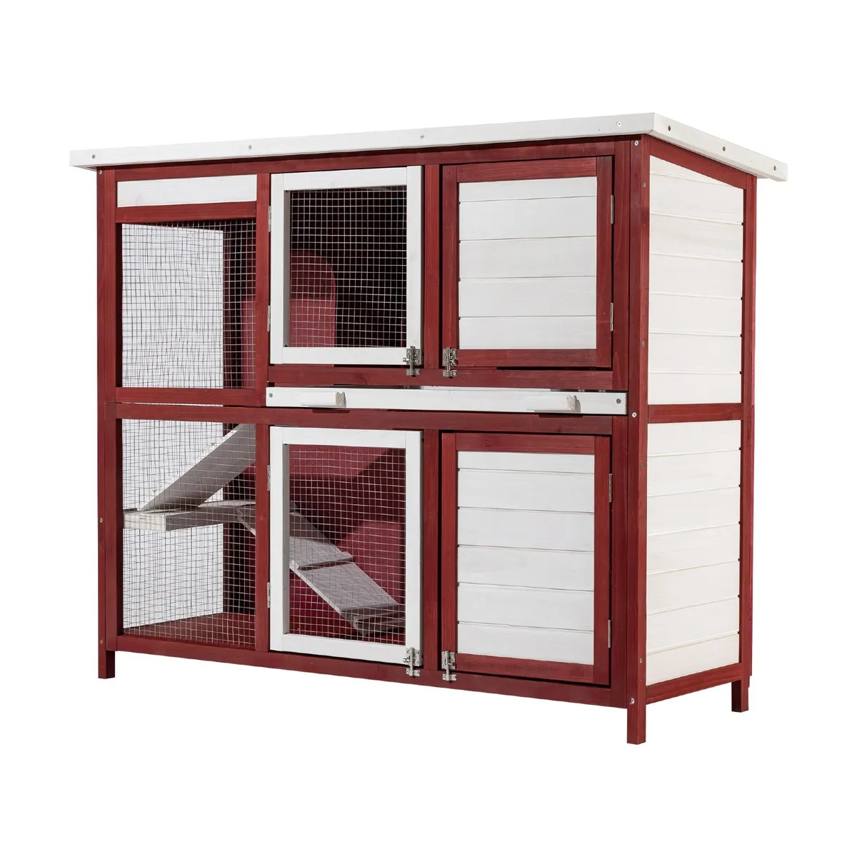 Rabbit Hutch Barn Two Level Free Delivery - Image 3
