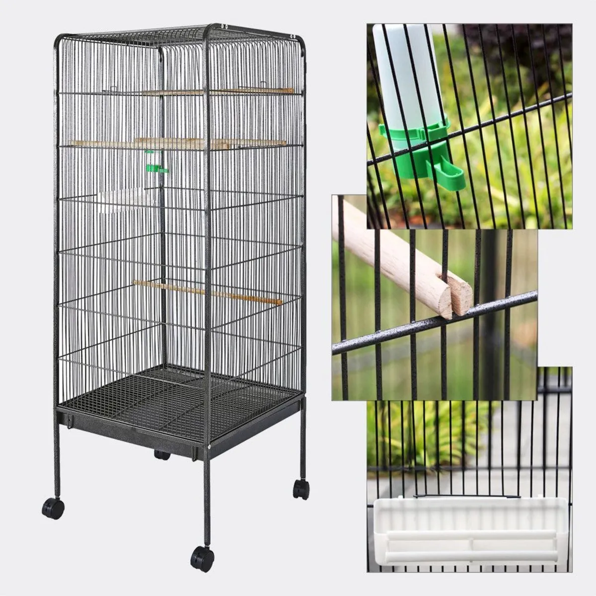 XL Bird Aviary Cage 146 x 54 x 54 ..FREE DELIVERY - Image 3