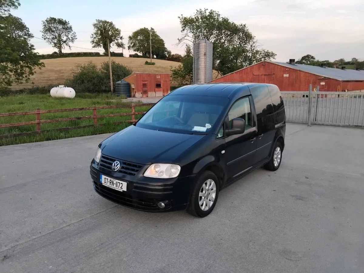 Spotless 2007 vw caddy  1.9 tdi full year cvrt - Image 1