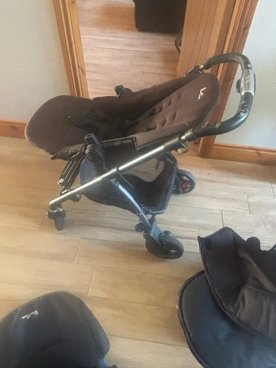 3 Piece silver cross buggy - Image 1