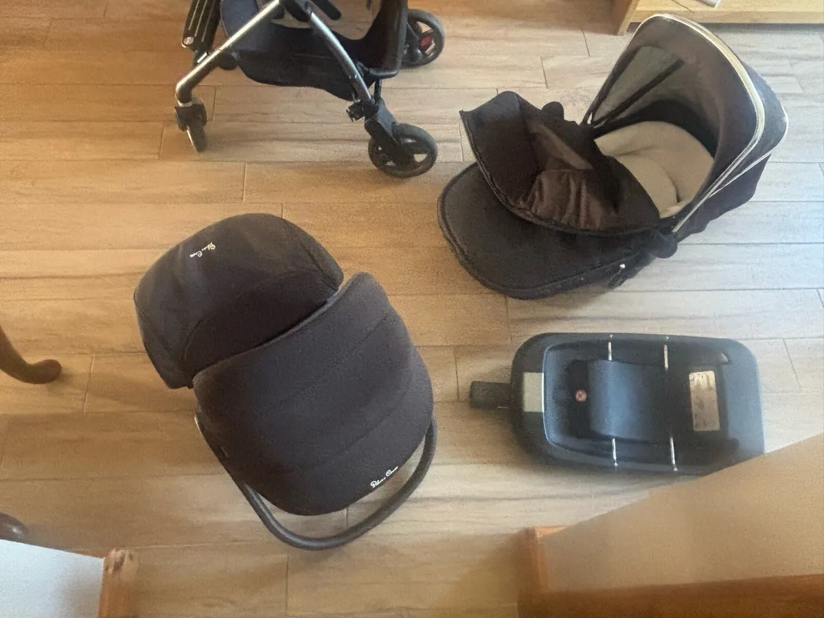 3 Piece silver cross buggy - Image 2