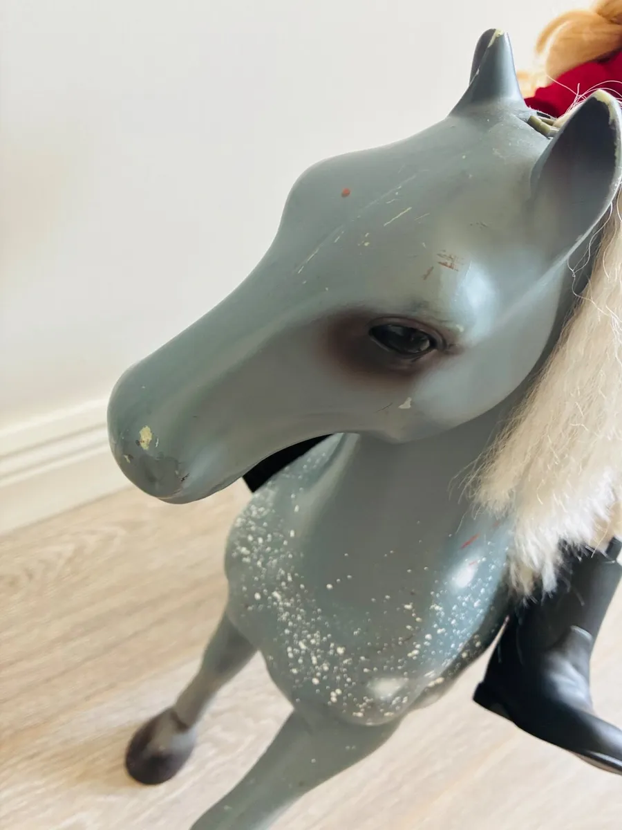 Our Generation Lily Anna deluxe doll riding a gray - Image 2