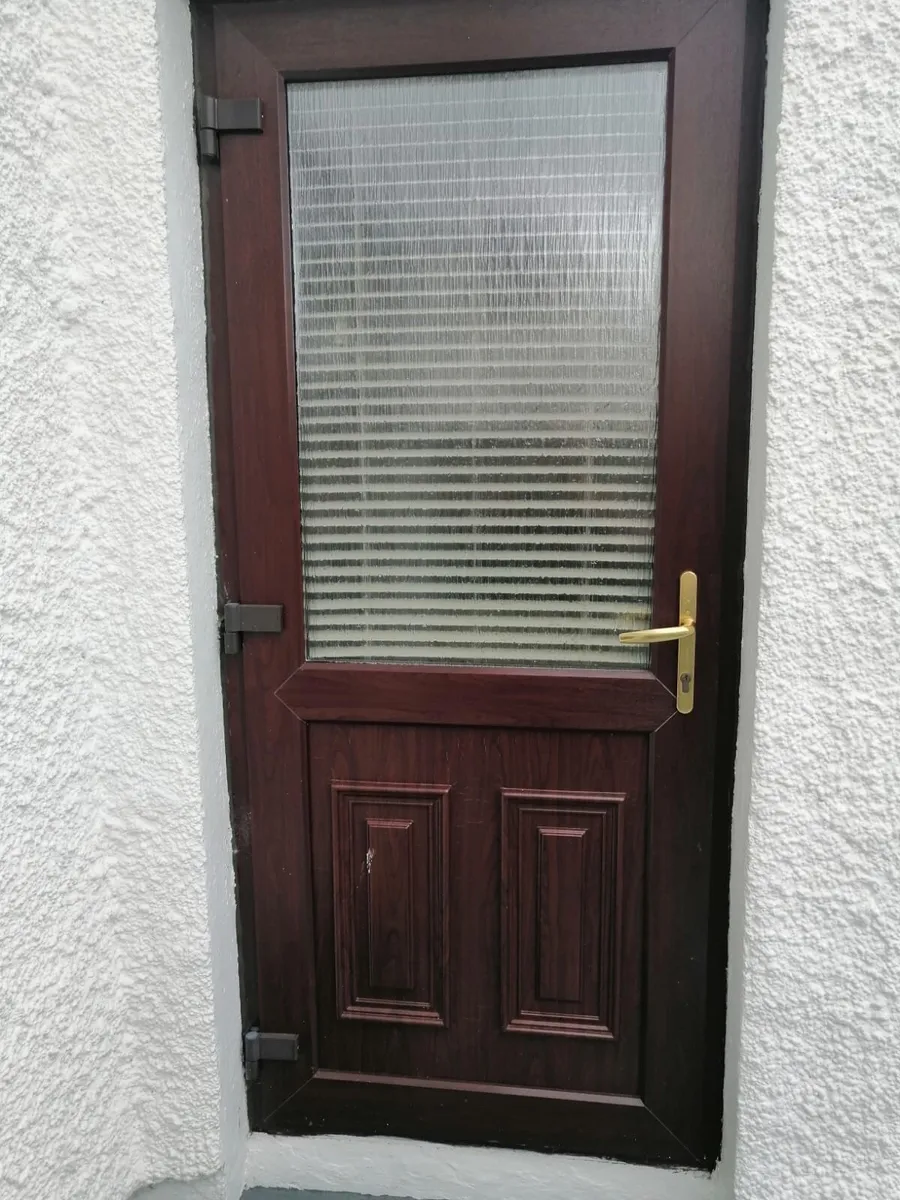 Solid PVC Back Door - Image 3