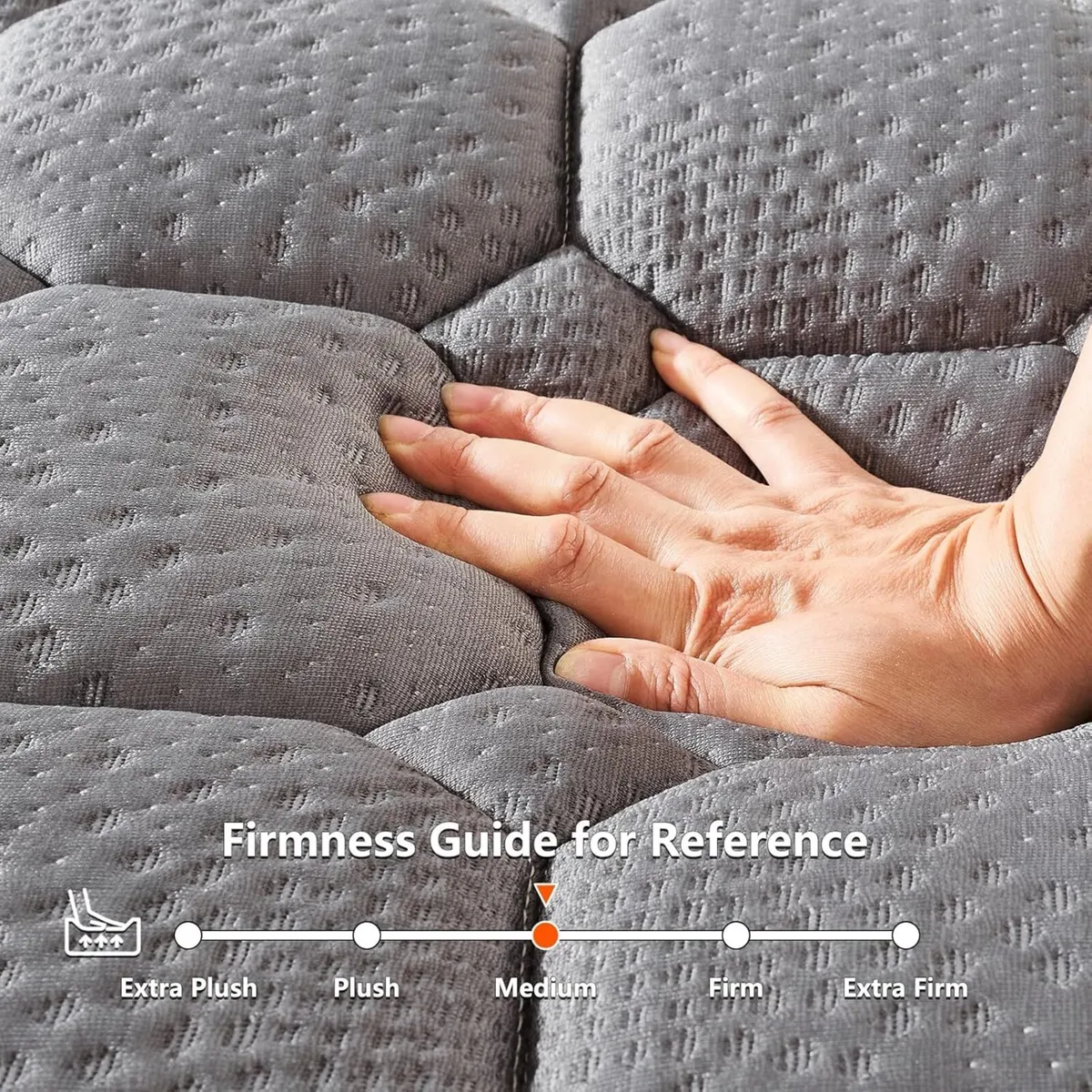 3FT Single Mattress 10 Inch Hybrid with Breathable - Image 4