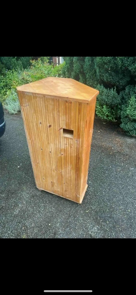 Pine corner unit or cabinet - Image 3