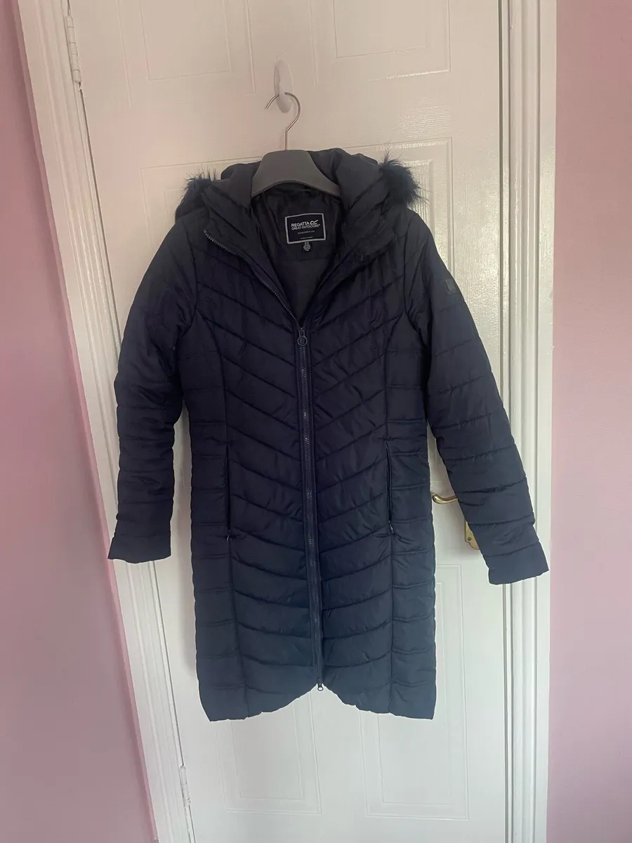 Women navy regatta coat - Image 1