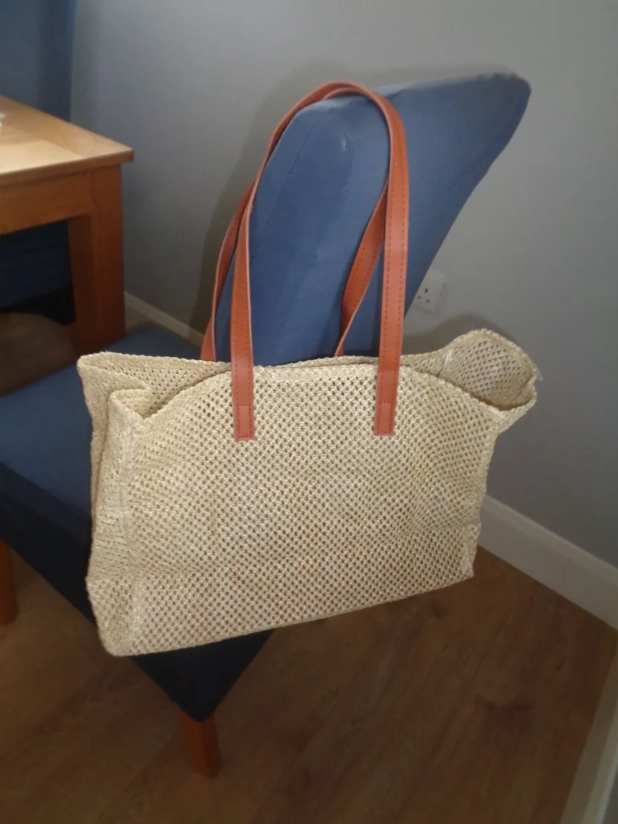Ethnic Style Tote Bag with a Logo for Sale - Image 2