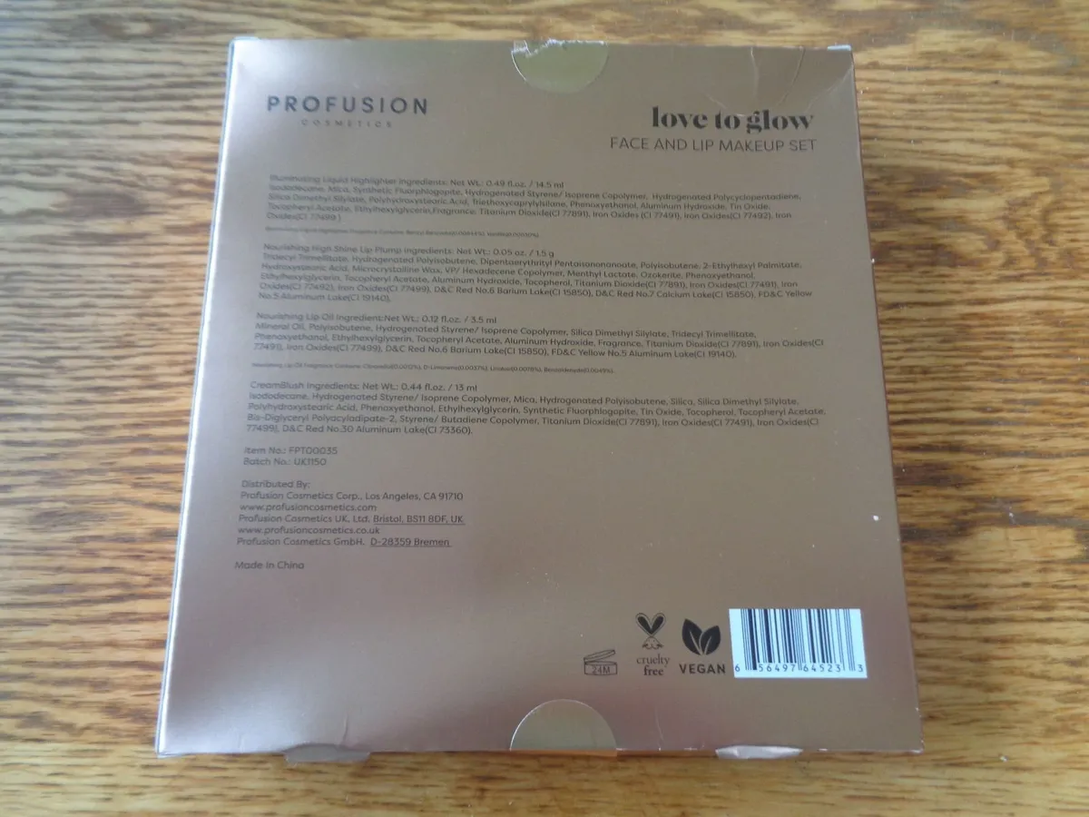 Profusion Love to Glow Beauty Set for Sale Profusi - Image 2