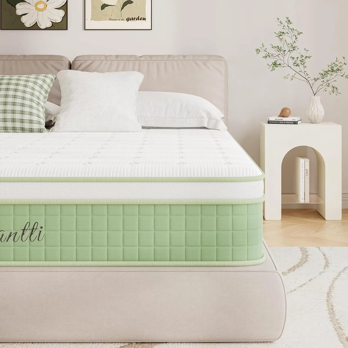 3FT Single Mattress 10 Inch Hybrid with Memory - Image 1