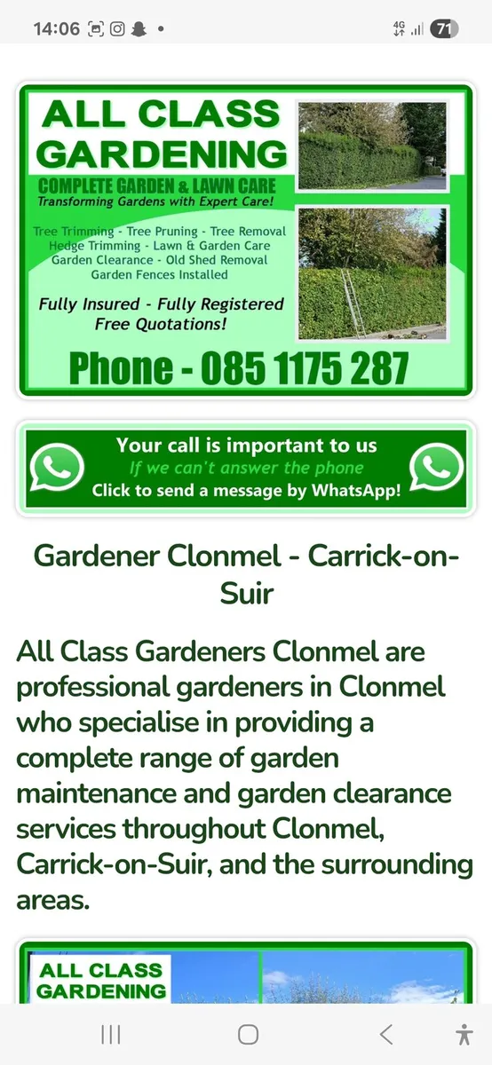 All class Garden service - Image 3