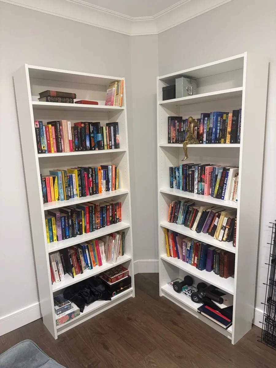 2 x IKEA bookcases