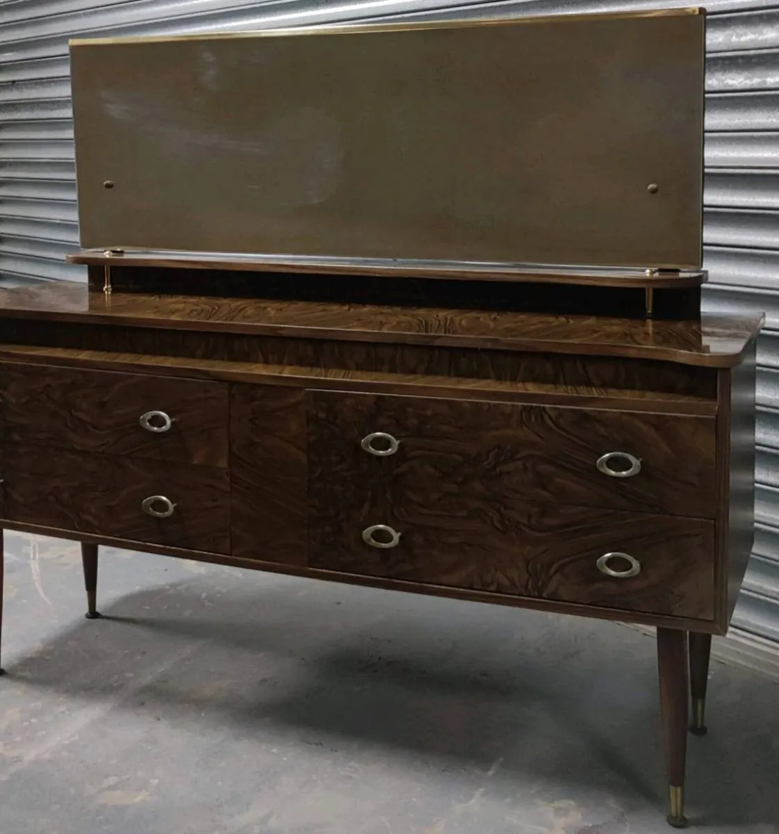 Mid century dressing table chest of drawers