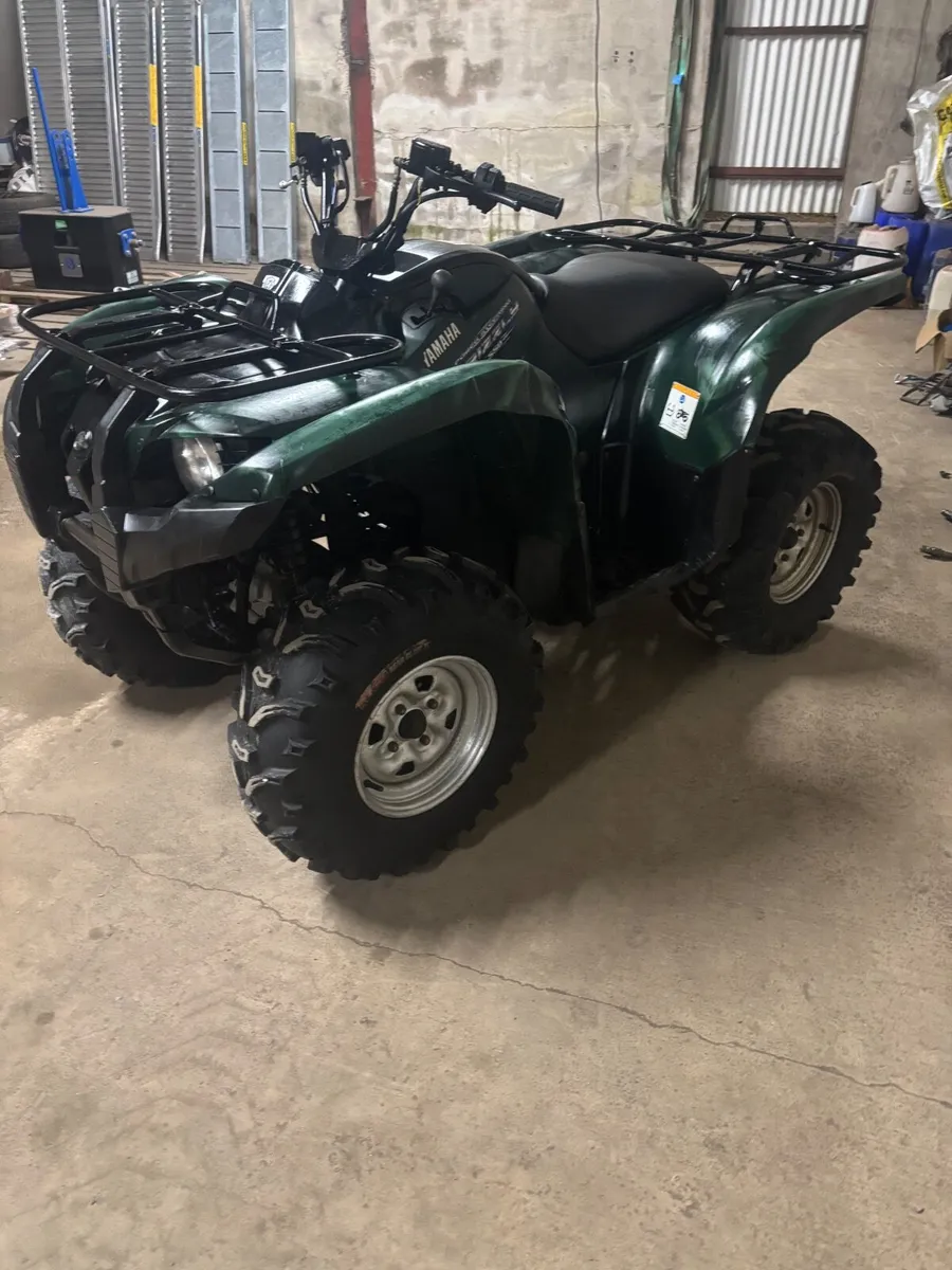 2014 Yamaha grizzly 550 - Image 4
