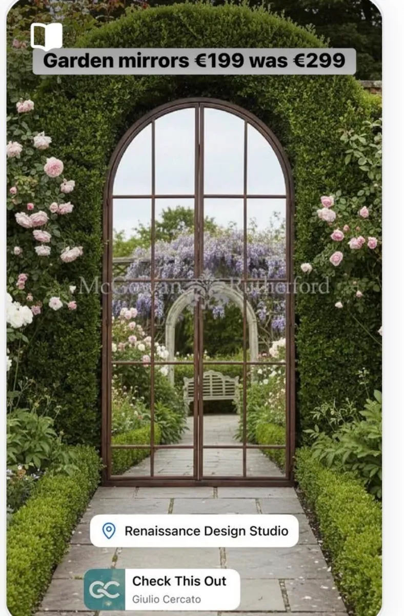 Garden mirrors - Image 4
