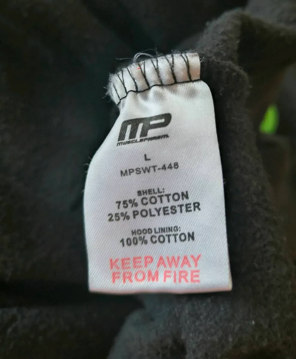 Musclepharm Gym hoodie L - Image 4