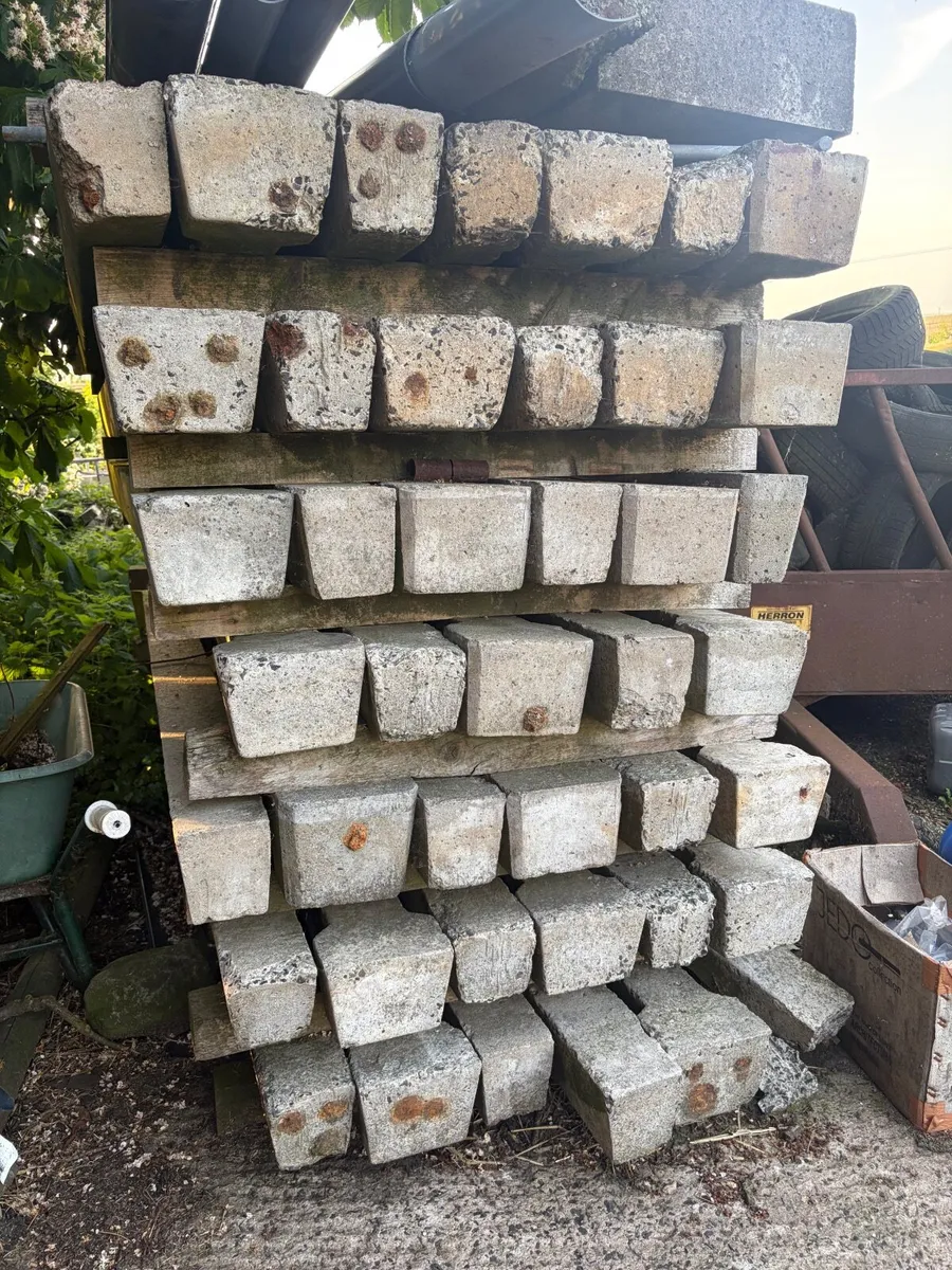 8ft concrete slats - Image 1