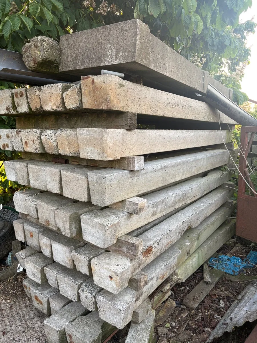 8ft concrete slats - Image 2