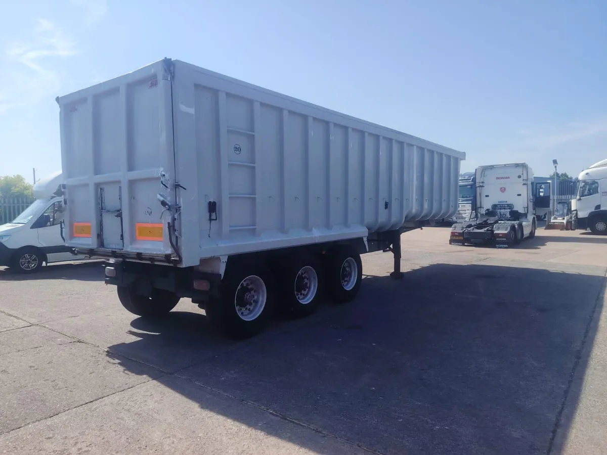 SDC Alloy Tipping Trailer BPW Drum Lift Axle - Image 2