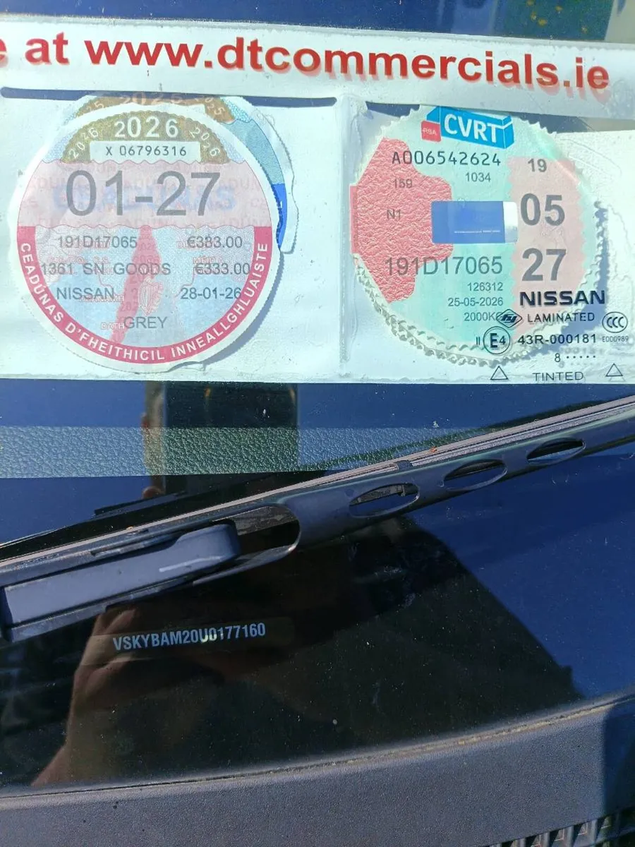 2019 Nissan nv200 1.5d 127km, tax+test, 7k, NO VAT - Image 2