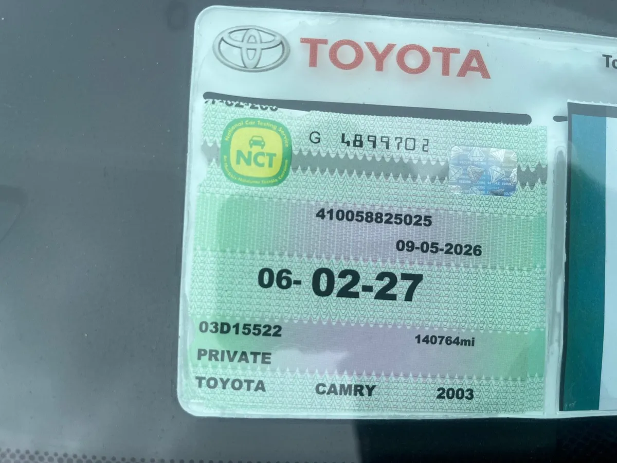 Toyota Camry 2003 - Image 2
