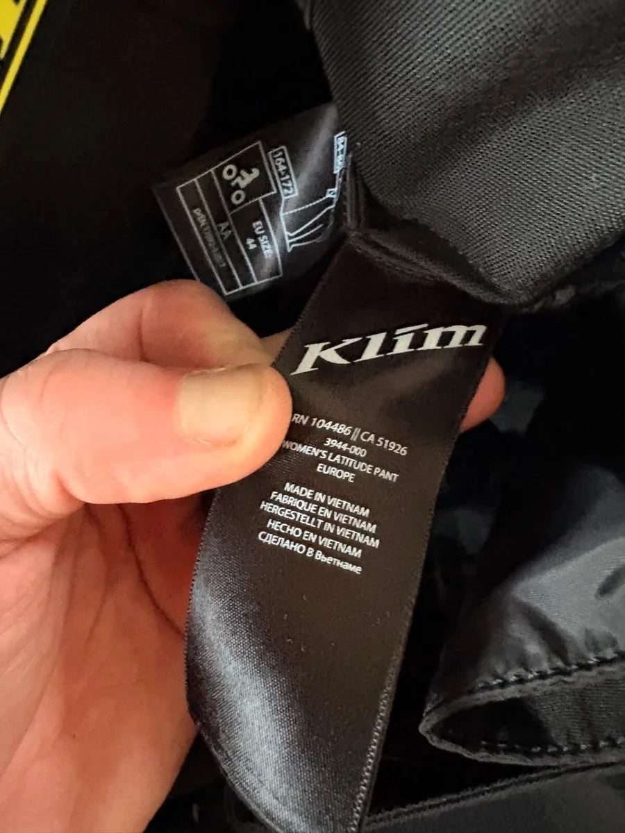 Ladies Klim Latitude Pants. - Image 4