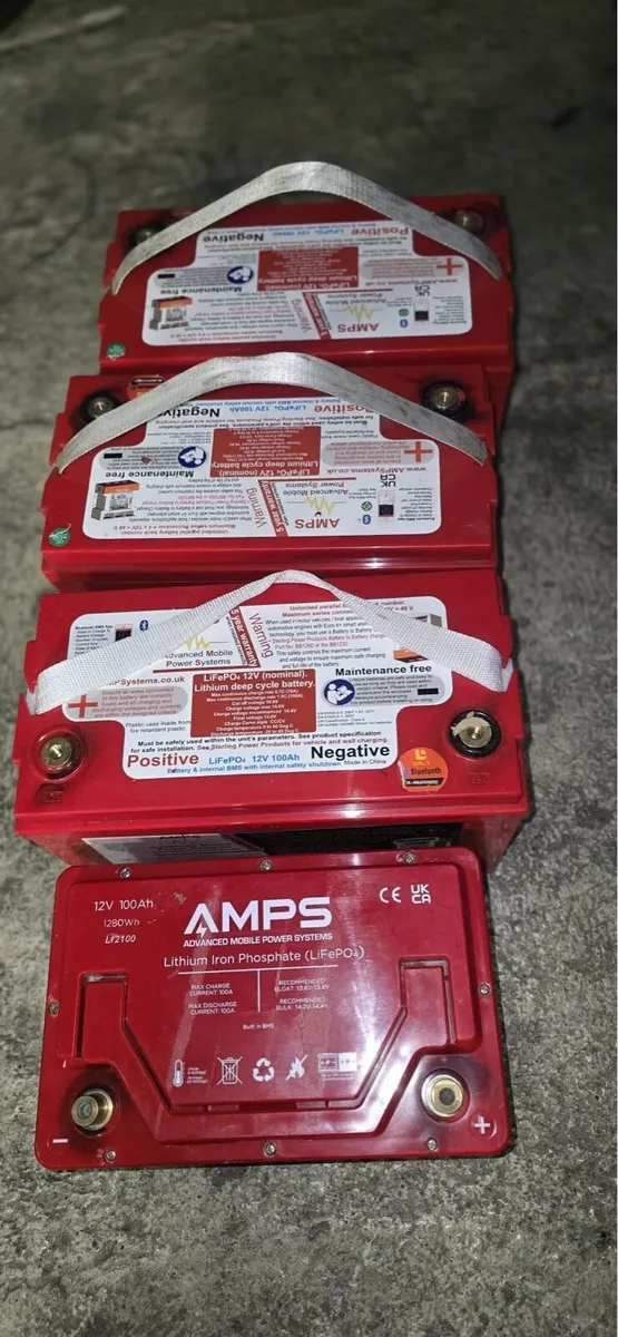 Amps 100AH Lifep04 - Image 1