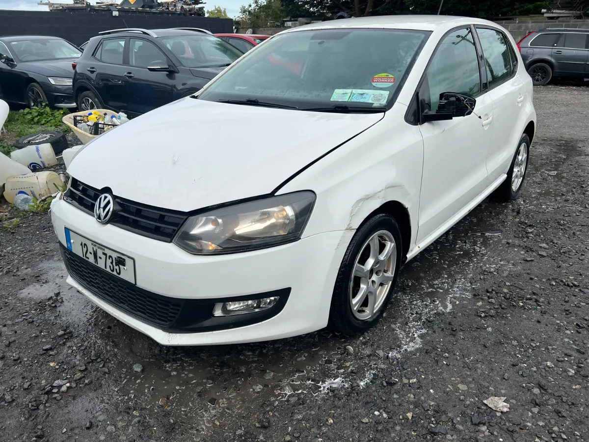 2012 Vw Polo 1.2 Diesel Drive Away  no offers - Image 1