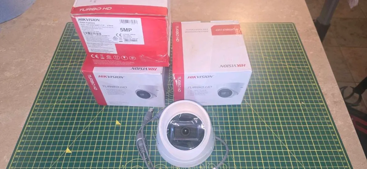 Hikvision 5mp CCTV Cameras Brand New - Image 1