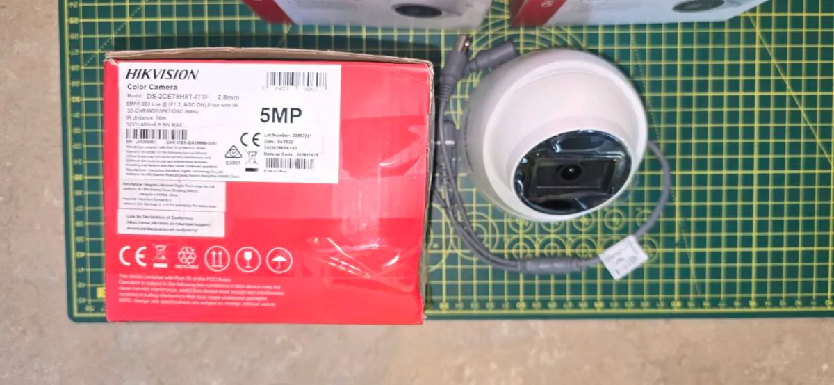 Hikvision 5mp CCTV Cameras Brand New - Image 2
