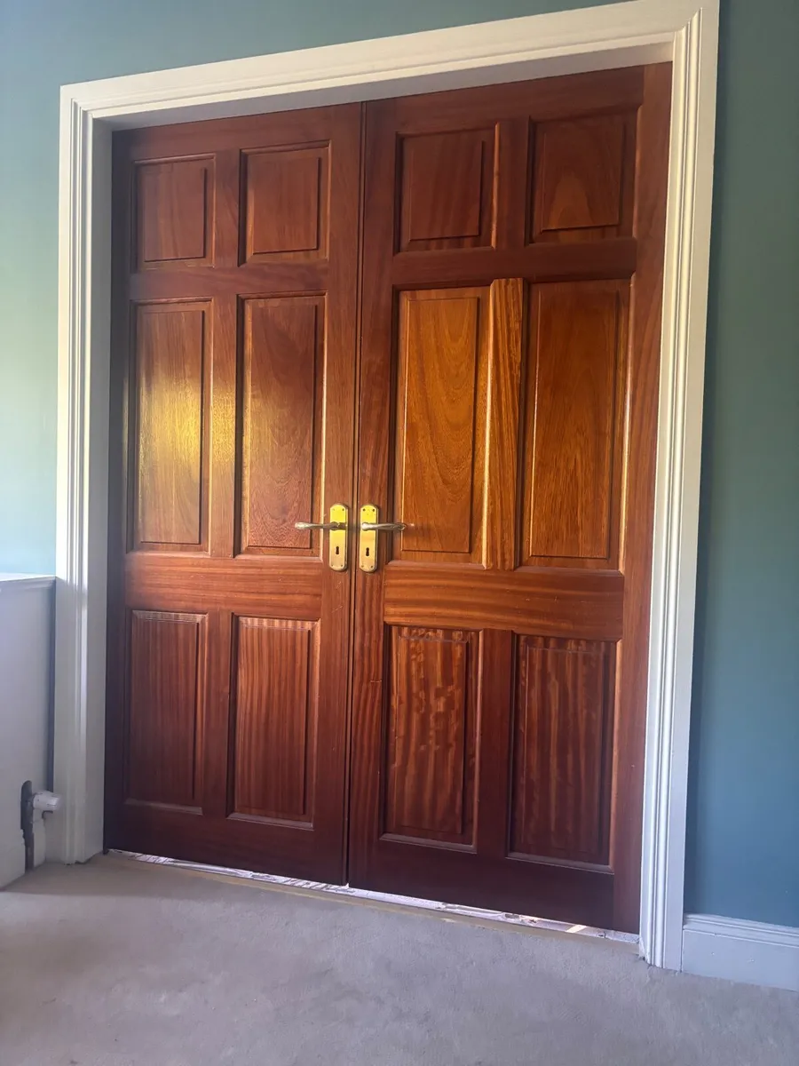 8 Teak Doors - Image 1