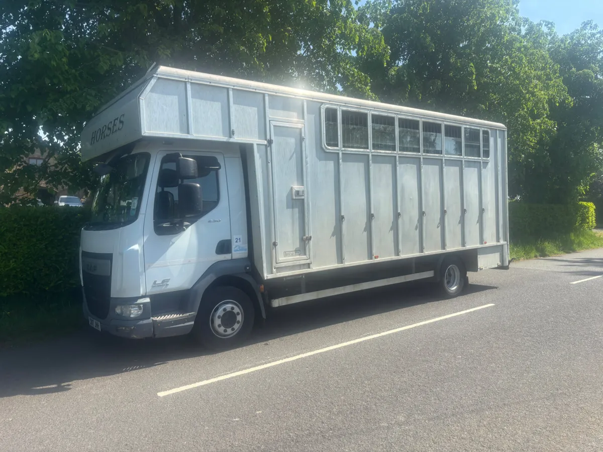 Daf lf horse lorry tri star body - Image 1