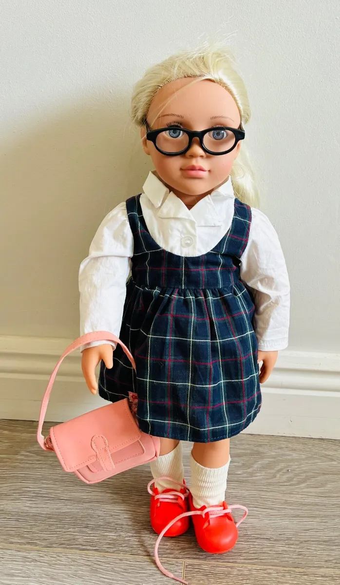 Our Generation Perfecf Score Doll wearing School