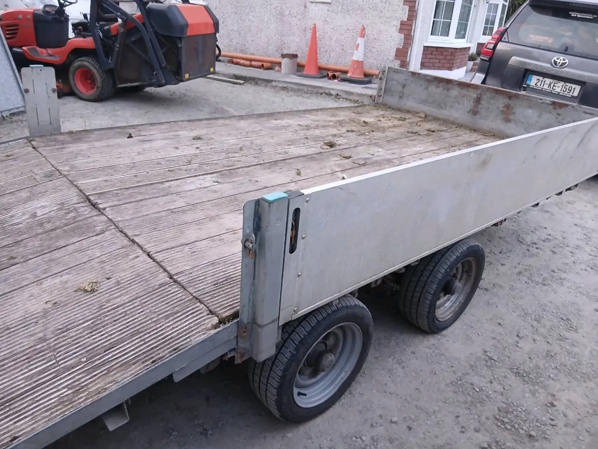 Hudson 14ft beavertail trailer - Image 4