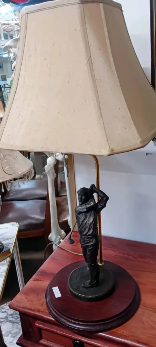 Golf Themed Table Lamp