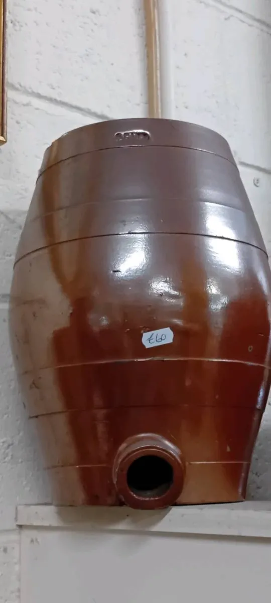 Antique Salt Glazed Cask