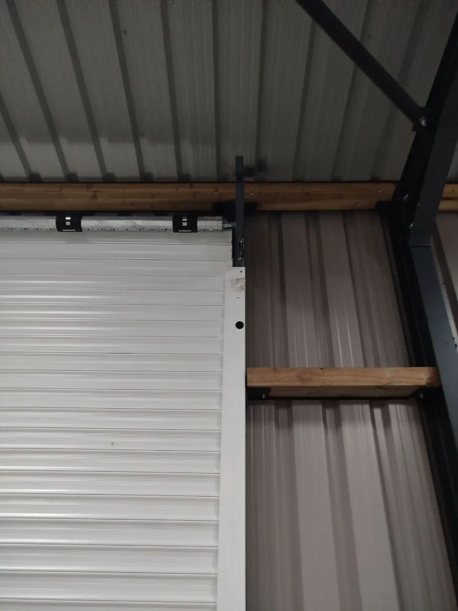 roller  door  insulated,  black,  2.5 x  2.5  ope - Image 3