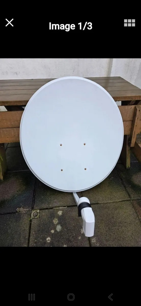 100 cm Satellite Dish With Dual Lnb-Bargain !!! - Image 1