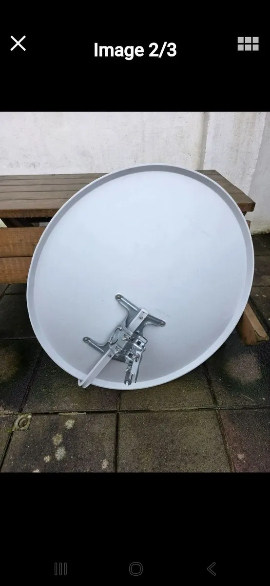 100 cm Satellite Dish With Dual Lnb-Bargain !!! - Image 2