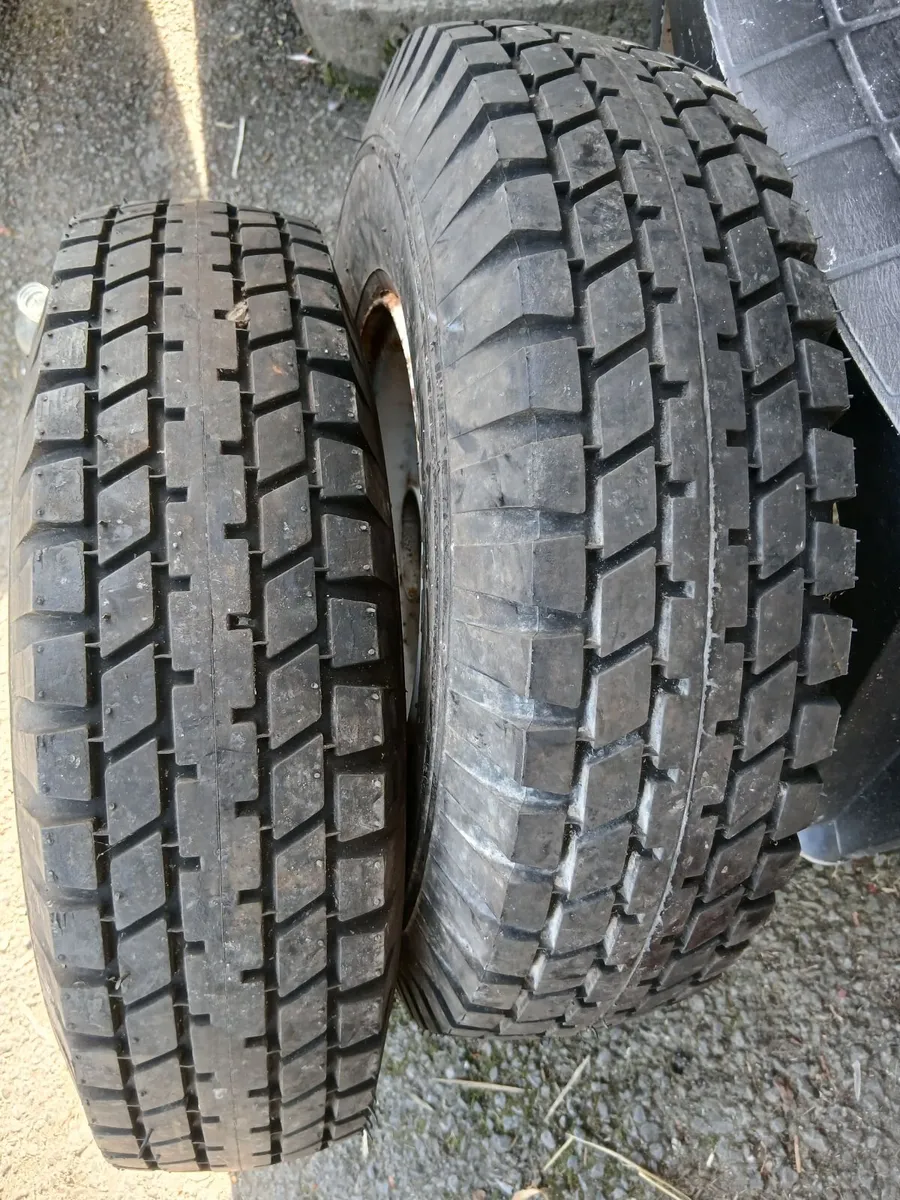 Mobile home wheels in great condition priced - Image 3
