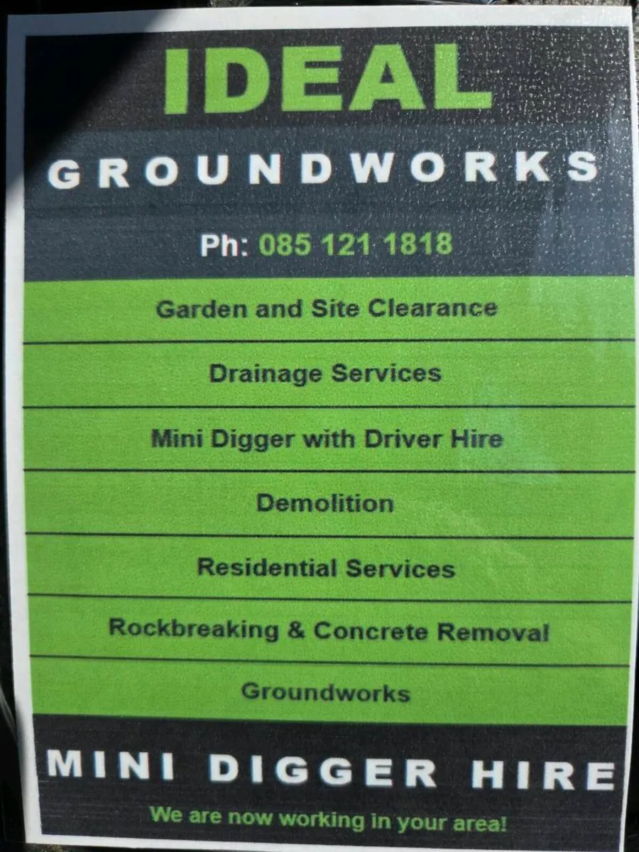 Digger mini & Dumper with Drivers