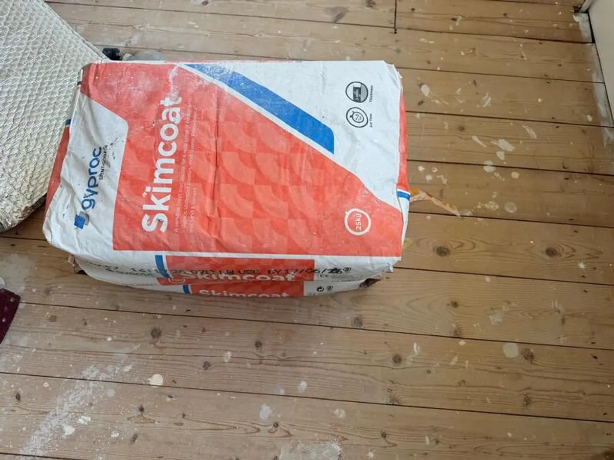 Gyproc Skimcoat Plaster 3 bags - Image 1