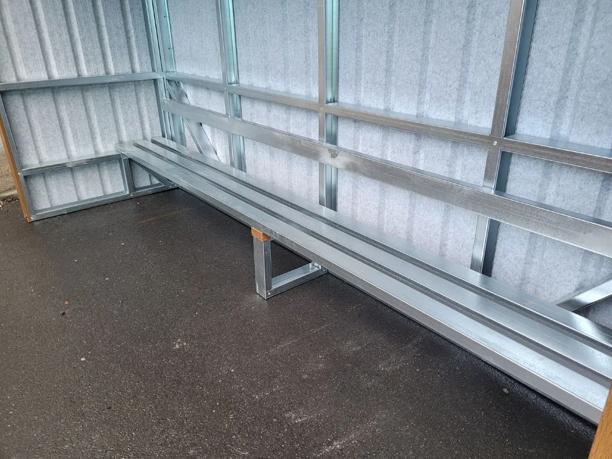 High Quality Dug-Outs & Smoking Shelters – 2m / 3m - Image 2