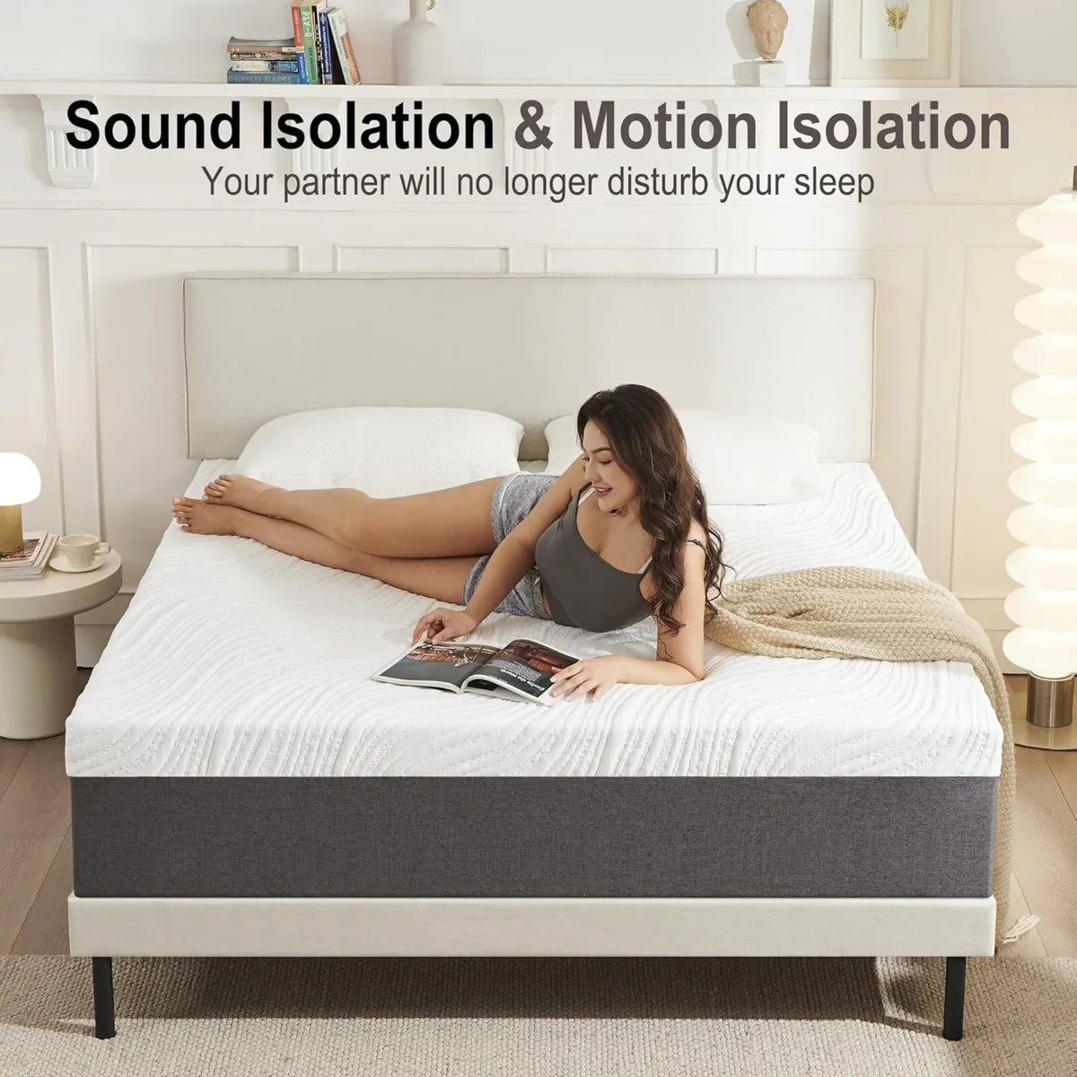 Mattresses 20cm Double with Memory Foam and - Image 4